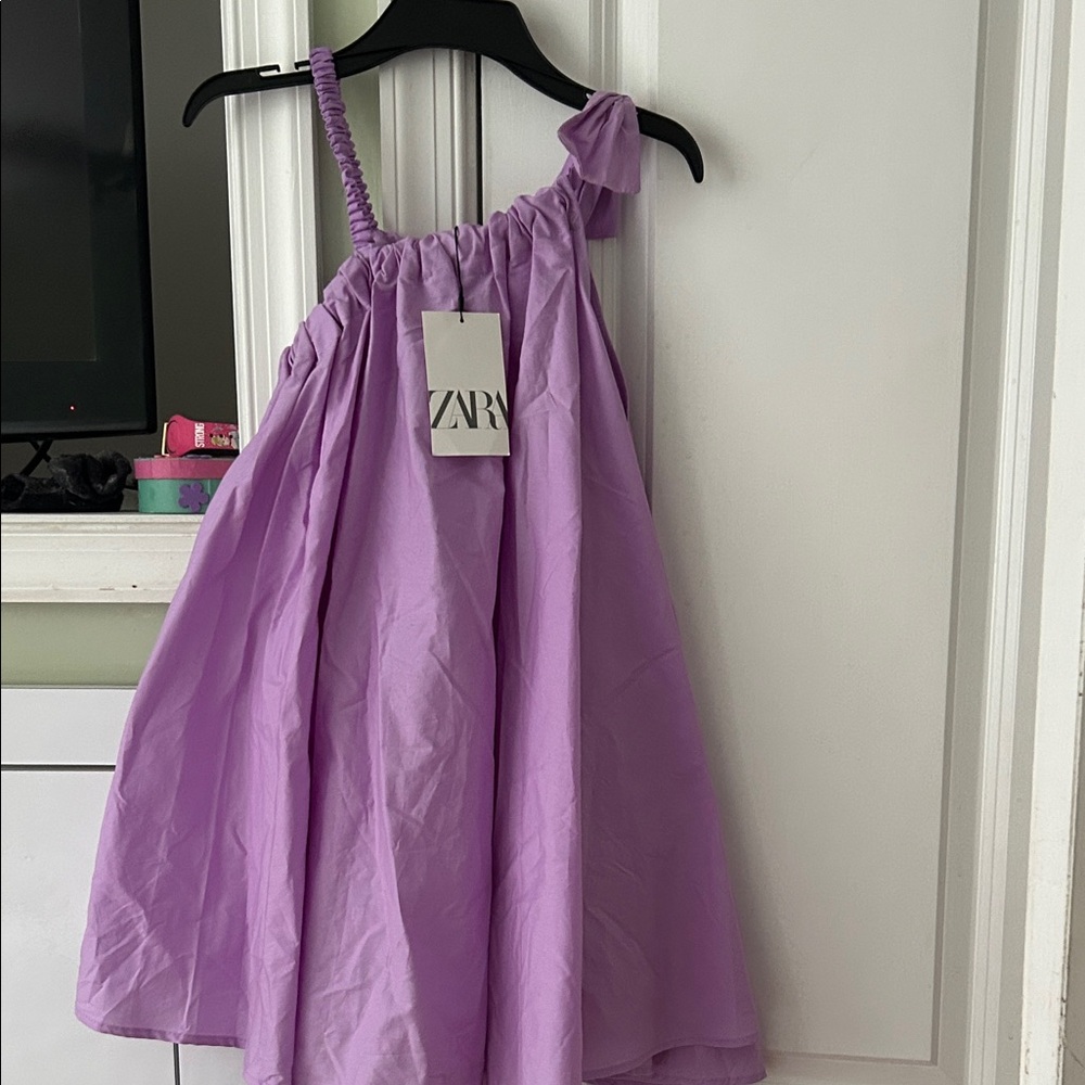 Zara Kids Lilac Casual Dress